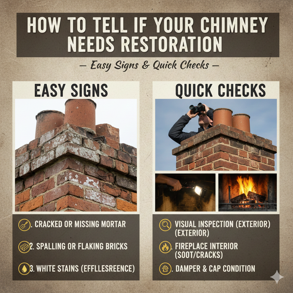 How to Tell If Your Chimney Needs Restoration